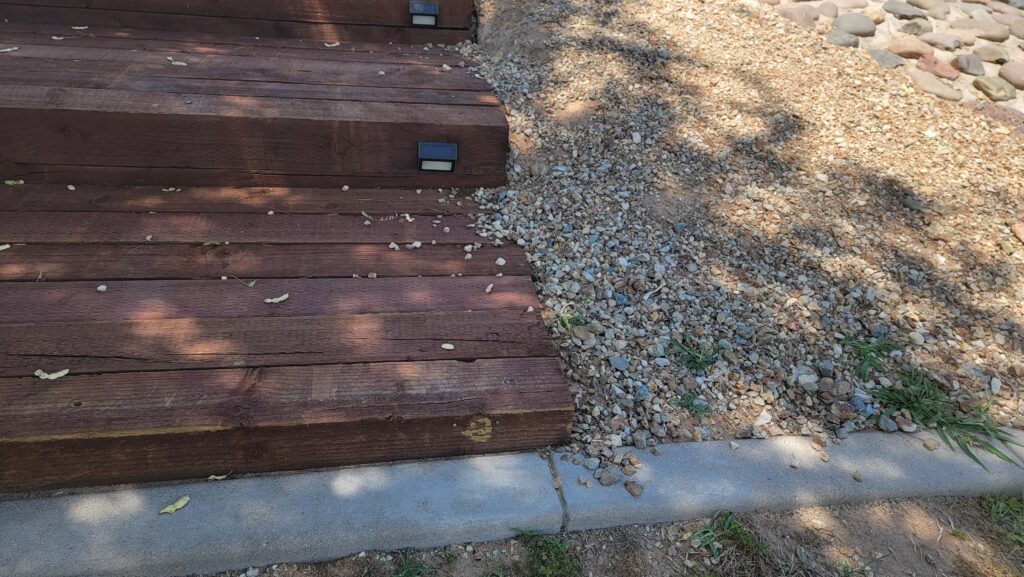 New Steps have a Missing Solar Light