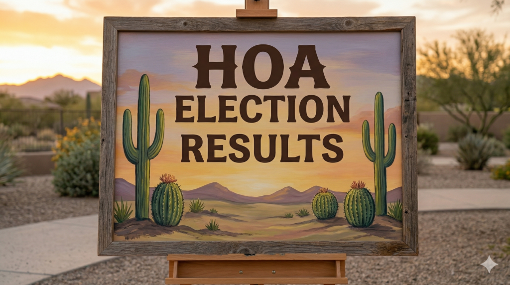 Election Results Are In…