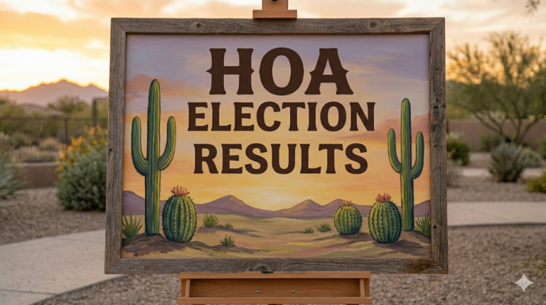 Election Results Are In…